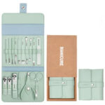 16 pcs Manicure Set Professional Nail Clippers Pedicure Kit, Stainless Steel Nail Care Tools Grooming Kit, Nail Cutter Set & Nail Cutter Kit